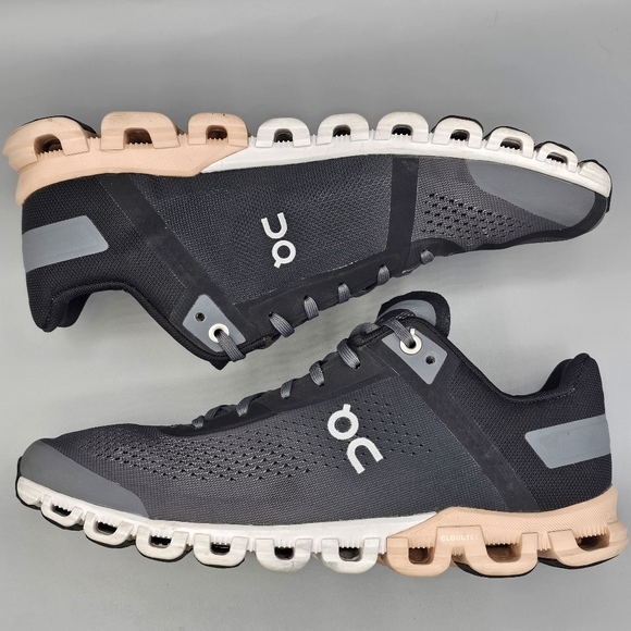 Womens On CloudFlow Rock Rose Athletic Running Comfort Sneakers Shoes Size 8 US - Picture 7 of 9